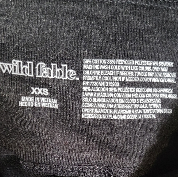 Wild Fable Women's NWT High-Rise Charcoal Gray Classic 7/8 Leggings Size XXS - Picture 3 of 8